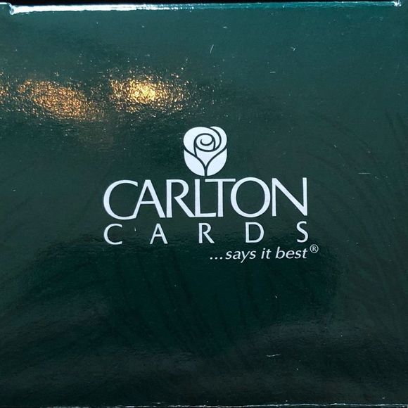 Carlton Cards 1986 The Phantom of the Opera Logo Mask + Single Rose Orna… - Picture 4 of 7